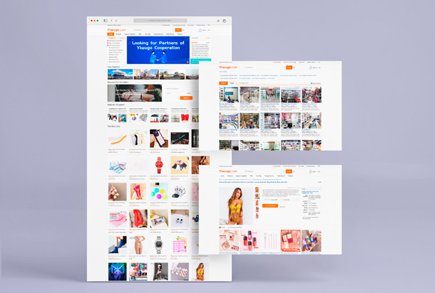 Сайт найбільшого ринку в Китаї Yiwu Go